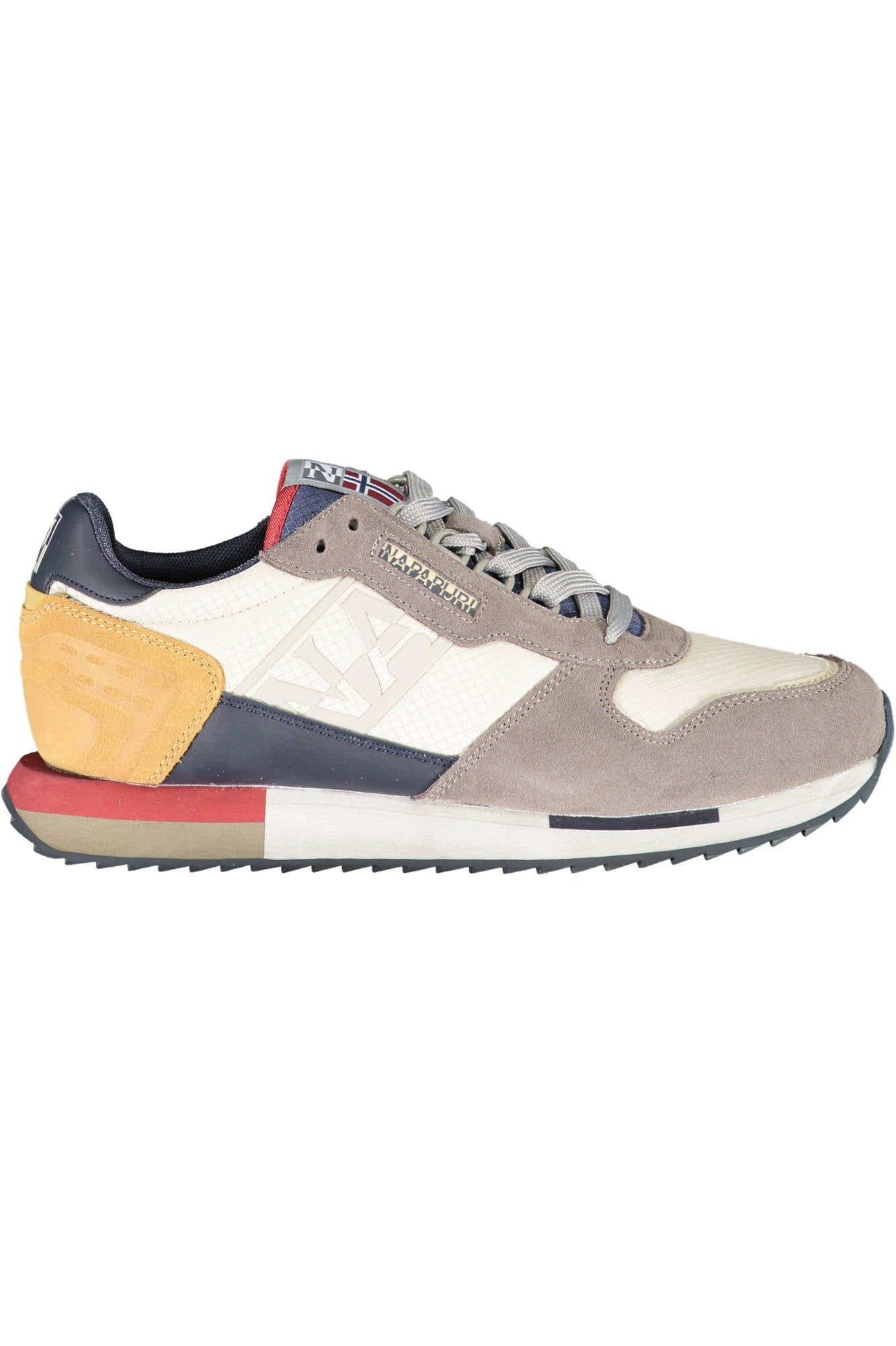 Napapijri Gray Polyester Sneaker - Fizigo